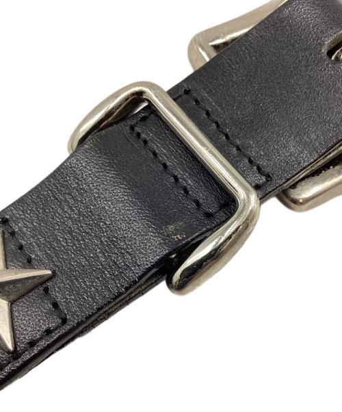 THE CRIMIE（ザ クライミー）THE CRIMIE (ザ クライミー) スタースタッズベルト ブラックの古着・服飾アイテム