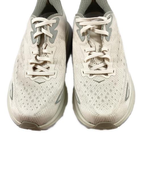 HOKAONEONE（ホカオネオネ）HOKAONEONE (ホカオネオネ) クリフトン 9 ワイド ホワイト サイズ:26cmの古着・服飾アイテム