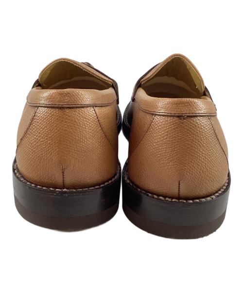 REGAL（リーガル）REGAL (リーガル) スコッチ型押しタッセルローファー ブラウン サイズ:25cmの古着・服飾アイテム