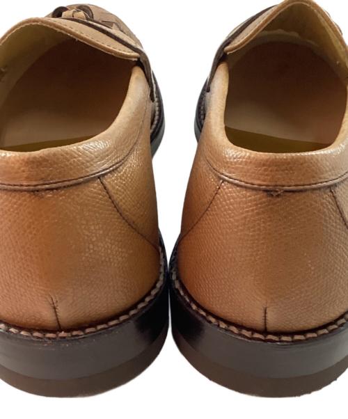 REGAL（リーガル）REGAL (リーガル) スコッチ型押しタッセルローファー ブラウン サイズ:25cmの古着・服飾アイテム