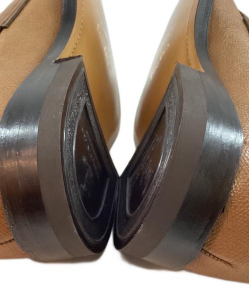 REGAL（リーガル）REGAL (リーガル) スコッチ型押しタッセルローファー ブラウン サイズ:25cmの古着・服飾アイテム