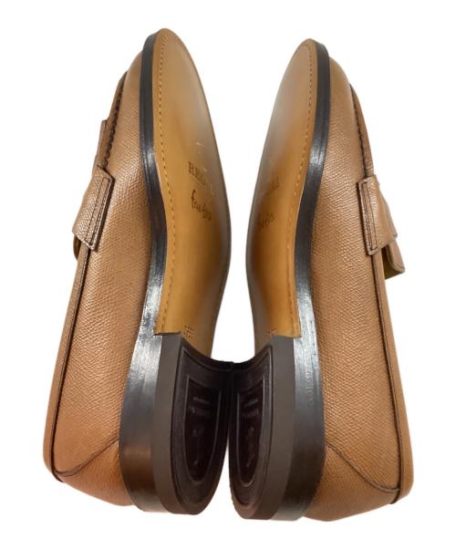 REGAL（リーガル）REGAL (リーガル) スコッチ型押しタッセルローファー ブラウン サイズ:25cmの古着・服飾アイテム