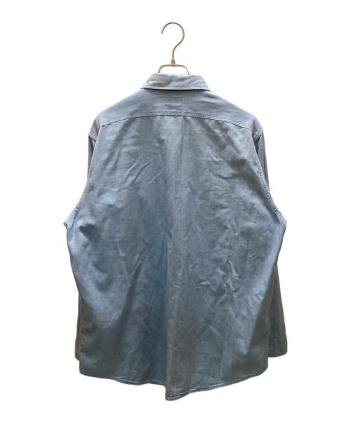 MADISON BLUE（マディソンブルー）MADISON BLUE (マディソンブルー) シャンブレーシャツ ブルー サイズ:02の古着・服飾アイテム