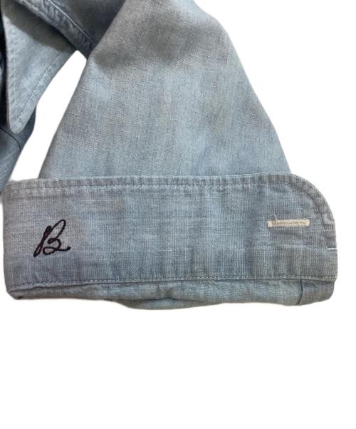 MADISON BLUE（マディソンブルー）MADISON BLUE (マディソンブルー) シャンブレーシャツ ブルー サイズ:02の古着・服飾アイテム