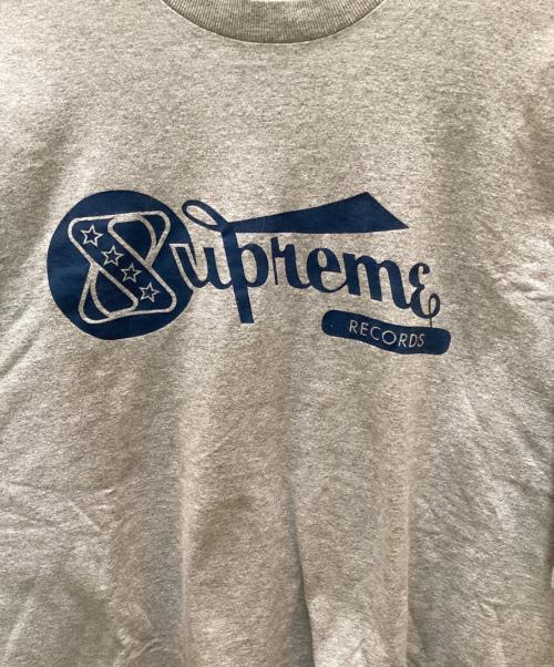 SUPREME（シュプリーム）SUPREME (シュプリーム) Records Tee グレー サイズ:XLの古着・服飾アイテム