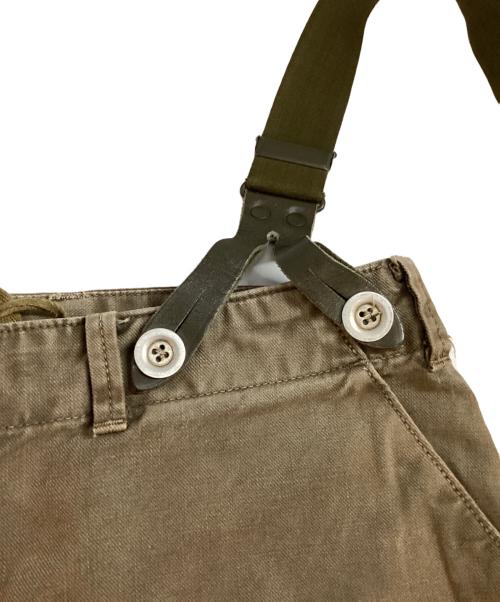 L.G.B（ルグランブルー）L.G.B (ルグランブルー) BAGGY サスペンダーカーゴパンツ ブラウン サイズ:SIZE1の古着・服飾アイテム