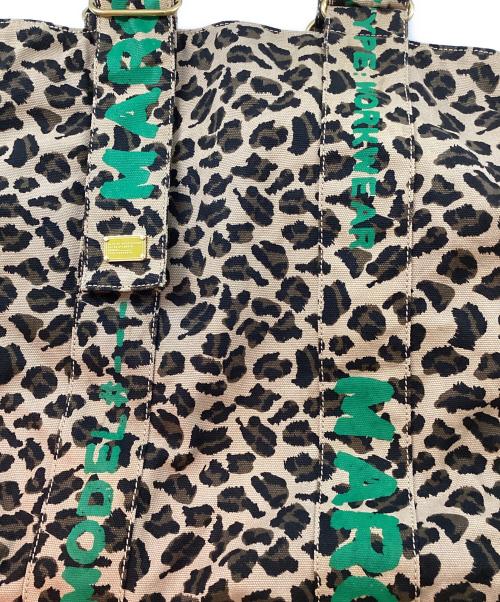 MARC JACOBS（マークジェイコブス）MARC JACOBS (マークジェイコブス) レオパード柄トートバッグ ブラウンの古着・服飾アイテム