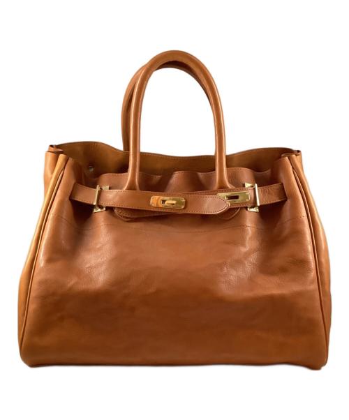 SITA PARANTICA（シータパランティカ）SITA PARANTICA (シータパランティカ) レザートートバッグ ブラウンの古着・服飾アイテム