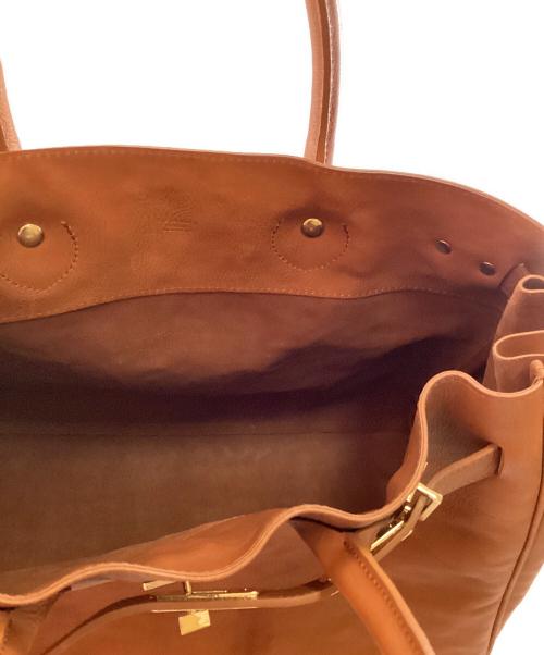 SITA PARANTICA（シータパランティカ）SITA PARANTICA (シータパランティカ) レザートートバッグ ブラウンの古着・服飾アイテム