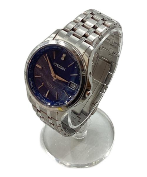CITIZEN（シチズン）CITIZEN (シチズン) エコ・ドライブ電波腕時計 ブルーの古着・服飾アイテム