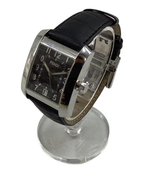 FENDI（フェンディ）FENDI (フェンディ) リストウォッチ ブラックの古着・服飾アイテム