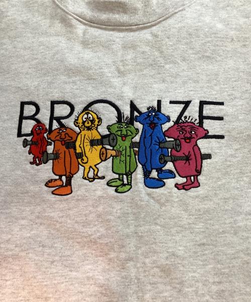 BRONZE56K（ブロンズ56K）BRONZE56K (ブロンズ56K) 刺繍スウエット グレー サイズ:XLの古着・服飾アイテム