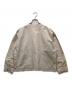 DANTON (ダントン) コットンリネンダンプ カラーレスジャケット ベージュ サイズ:36：7000円