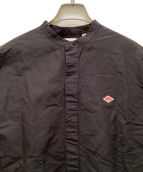 DANTON（ダントン）DANTON (ダントン) コットンリネン スリーブレスシャツ ブラック サイズ:36の古着・服飾アイテム