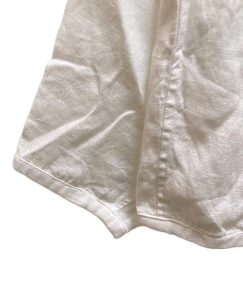 DANTON（ダントン）DANTON (ダントン) リネンシャツカーディガン ホワイト サイズ:38の古着・服飾アイテム