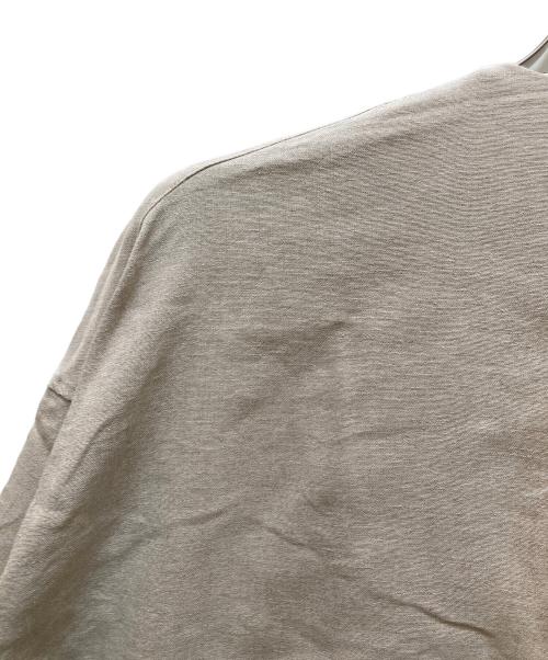 BEARDSLEY（ビアズリー）BEARDSLEY (ビアズリー) リネンノーカラーダブルジャケット ベージュ サイズ:FREEの古着・服飾アイテム