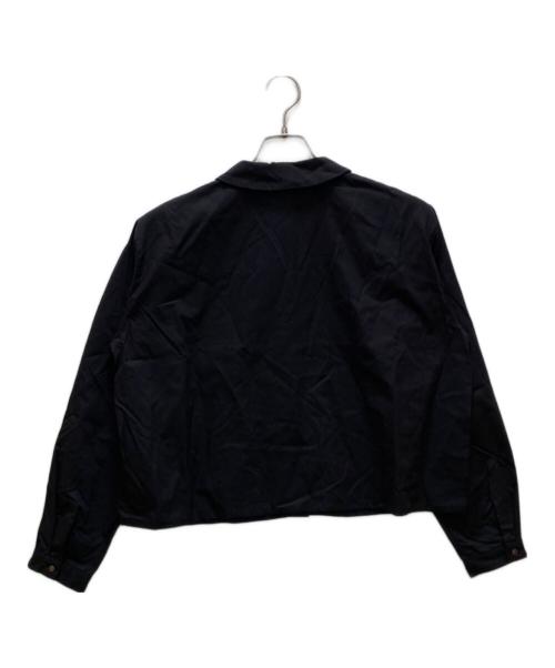 mizuiro-ind（ミズイロインド）mizuiro-ind (ミズイロインド) ダブルカラーシャツ ブラック サイズ:FREEの古着・服飾アイテム