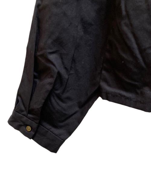 mizuiro-ind（ミズイロインド）mizuiro-ind (ミズイロインド) ダブルカラーシャツ ブラック サイズ:FREEの古着・服飾アイテム