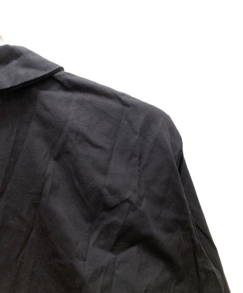 mizuiro-ind（ミズイロインド）mizuiro-ind (ミズイロインド) ダブルカラーシャツ ブラック サイズ:FREEの古着・服飾アイテム