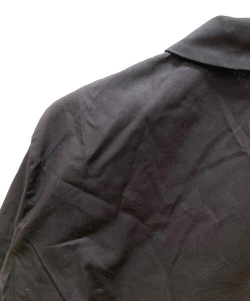 mizuiro-ind（ミズイロインド）mizuiro-ind (ミズイロインド) ダブルカラーシャツ ブラック サイズ:FREEの古着・服飾アイテム