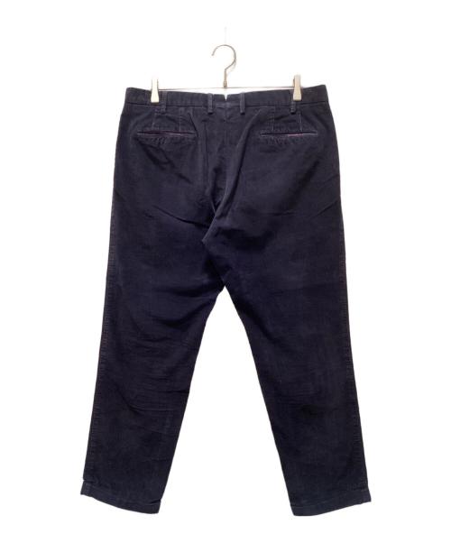 PT01（ピーティーゼロウーノ）PT01 (ピーティーゼロウーノ) コーデュロイスラックス ネイビー サイズ:52の古着・服飾アイテム