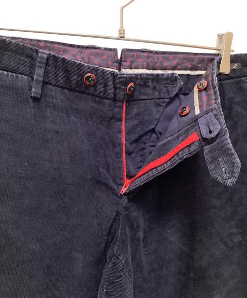 PT01（ピーティーゼロウーノ）PT01 (ピーティーゼロウーノ) コーデュロイスラックス ネイビー サイズ:52の古着・服飾アイテム