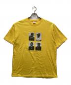 SUPREME×PUBLIC ENEMYシュプリーム×パブリック エネミー）の古着「パブリック・エネミー メンバーズフォトプリントTシャツ」｜イエロー