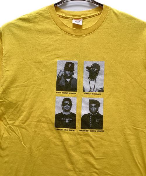 SUPREME（シュプリーム）SUPREME (シュプリーム) PUBLIC ENEMY (パブリック エネミー) パブリック・エネミー メンバーズフォトプリントTシャツ イエロー サイズ:XLの古着・服飾アイテム