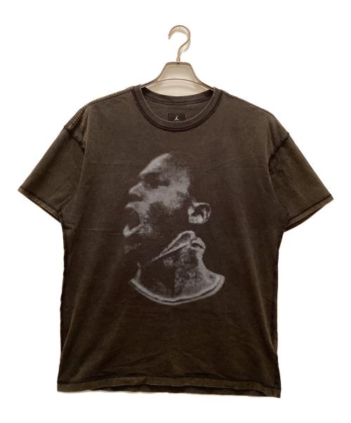 JORDAN BRAND（ジョーダン ブランド）JORDAN BRAND (ジョーダン ブランド) UNION (ユニオン) コラボジョーダンフォトTシャツ グレー サイズ:ＸＬの古着・服飾アイテム