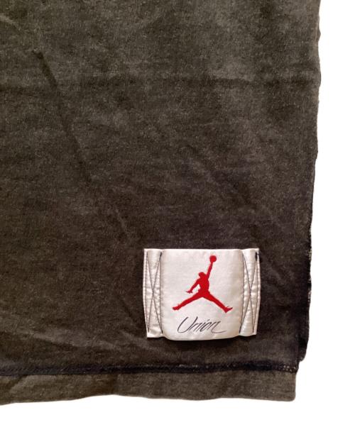 JORDAN BRAND（ジョーダン ブランド）JORDAN BRAND (ジョーダン ブランド) UNION (ユニオン) コラボジョーダンフォトTシャツ グレー サイズ:ＸＬの古着・服飾アイテム