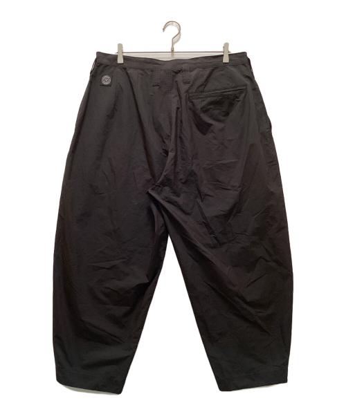 Porter Classic（ポータークラシック）Porter Classic (ポータークラシック) WEATHER ワイドテーパードパンツ チャコールグレー サイズ:ＸＬの古着・服飾アイテム