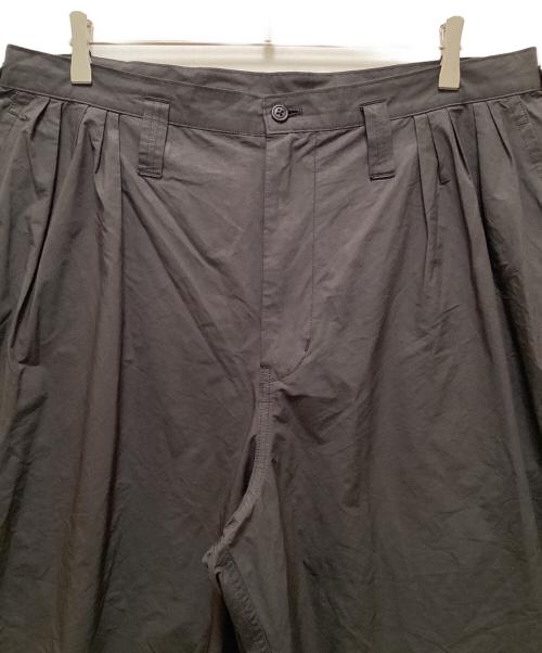 Porter Classic（ポータークラシック）Porter Classic (ポータークラシック) WEATHER ワイドテーパードパンツ チャコールグレー サイズ:ＸＬの古着・服飾アイテム