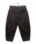 Porter Classic (ポータークラシック) WEATHER ワイドテーパードパンツ チャコールグレー サイズ:ＸＬ：12000円