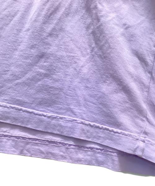 Maison Margiela ①（メゾンマルジェラ）Maison Margiela ① (メゾンマルジェラ) デザインオーバーサイズTシャツ パープル サイズ:Sの古着・服飾アイテム