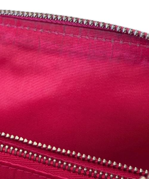 GUCCI（グッチ）GUCCI (グッチ) GUCCY レザー ショルダーバッグ ピンクの古着・服飾アイテム