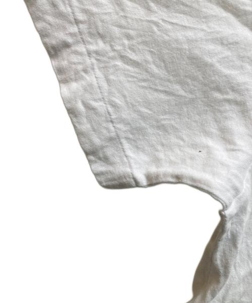 PLAY COMME des GARCONS（プレイコムデギャルソン）PLAY COMME des GARCONS (プレイコムデギャルソン) THE NORTH FACE (ザ ノース フェイス) コラボロゴプリントTシャツ ホワイト サイズ:ＸXLの古着・服飾アイテム