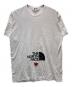 PLAY COMME des GARCONS（プレイコムデギャルソン）の古着「コラボロゴプリントTシャツ」｜ホワイト