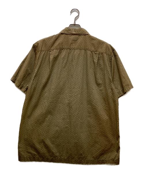GAP（ギャップ）GAP (ギャップ) 半袖オープンカラーシャツ ブラウン サイズ:Mの古着・服飾アイテム