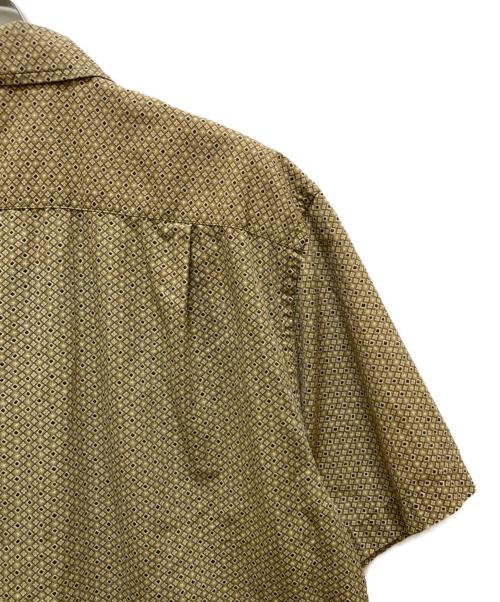 GAP（ギャップ）GAP (ギャップ) 半袖オープンカラーシャツ ブラウン サイズ:Mの古着・服飾アイテム