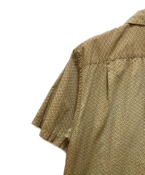 GAP（ギャップ）GAP (ギャップ) 半袖オープンカラーシャツ ブラウン サイズ:Mの古着・服飾アイテム