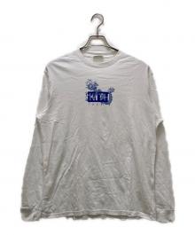 KITH（キス）の古着「トリーツ イヤー オブ ザ ドラゴン プリントロゴ 長袖Tシャツ」｜ホワイト
