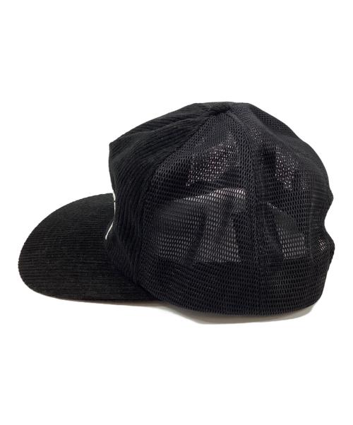 stussy（ステューシー）stussy (ステューシー) Corduroy Trucker Cap ブラック サイズ:表記無しの古着・服飾アイテム