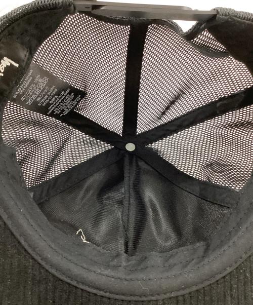 stussy（ステューシー）stussy (ステューシー) Corduroy Trucker Cap ブラック サイズ:表記無しの古着・服飾アイテム