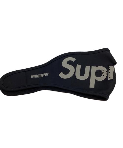SUPREME（シュプリーム）SUPREME (シュプリーム) リフレクトロゴ ウインドストッパー フェイスマスク ブラック サイズ:５２×１５ｃｍ（one size)の古着・服飾アイテム