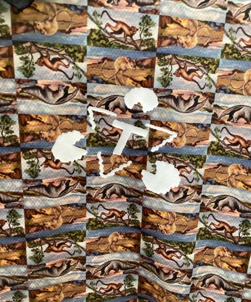 THE  TRILOGY TAPES（ザ トリロジー テープス）THE  TRILOGY TAPES (ザ トリロジー テープス) 総柄シャツ ブラック サイズ:XLの古着・服飾アイテム