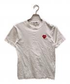 PLAY COMME des GARCONSプレイコムデギャルソン）の古着「INVADER T-Shirt」｜ホワイト