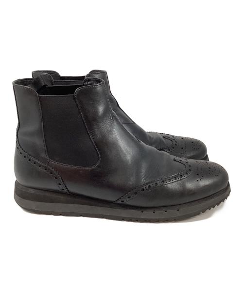 PRADA（プラダ）PRADA (プラダ) サイドゴアブーツ ブラック サイズ:11の古着・服飾アイテム