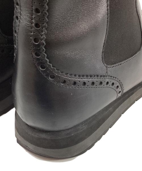 PRADA（プラダ）PRADA (プラダ) サイドゴアブーツ ブラック サイズ:11の古着・服飾アイテム