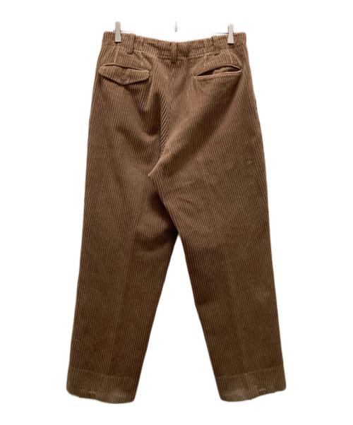 im MIYAKE DESIGN STUDIO（イッセイミヤケデザインスタジオ）im MIYAKE DESIGN STUDIO (イッセイミヤケデザインスタジオ) 2タック太畝コーデュロイパンツ ベージュ サイズ:80の古着・服飾アイテム
