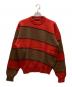 ISSEY MIYAKE（イッセイミヤケ）の古着「90'sボーダーニット」｜グリーン×レッド